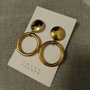 Young Frankk Gold Earrings